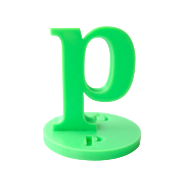 Dyslexia Decoder Fidget - 'p-q-9' - Image 4