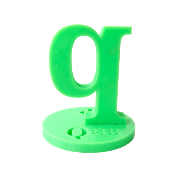 Dyslexia Decoder Fidget - 'p-q-9' - Image 5